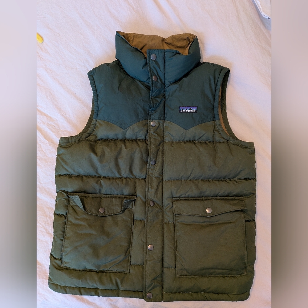Patagonia Green Puffer Vest